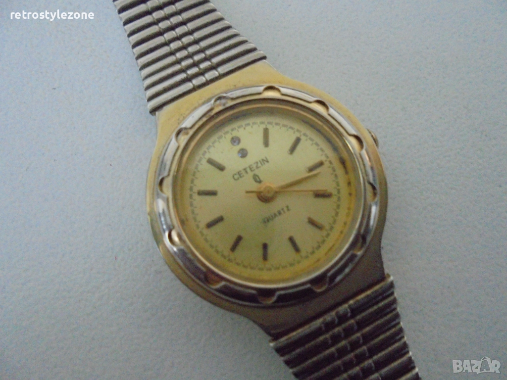 № 8397 Стар дамски часовник Cetezin  , снимка 1