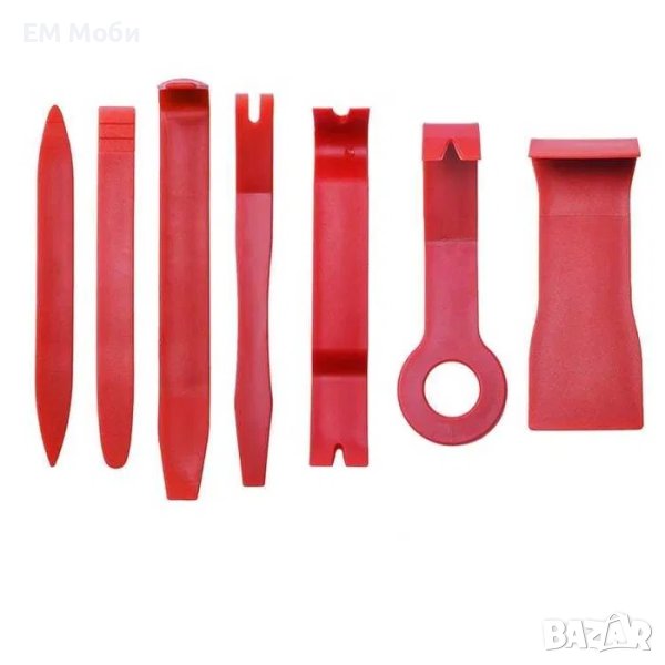 К-т 7 части Инструменти за Демонтаж Разглобяване на Интериор Копчета, снимка 1