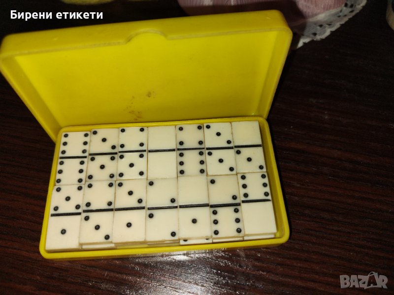 Продавам старо българско мини домино , снимка 1