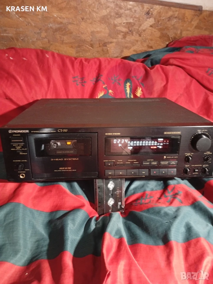 Pioneer CT 757..касетен дек, снимка 1