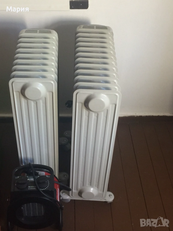 Маслени радиатори Теси и мини калорифер Райдер, снимка 1