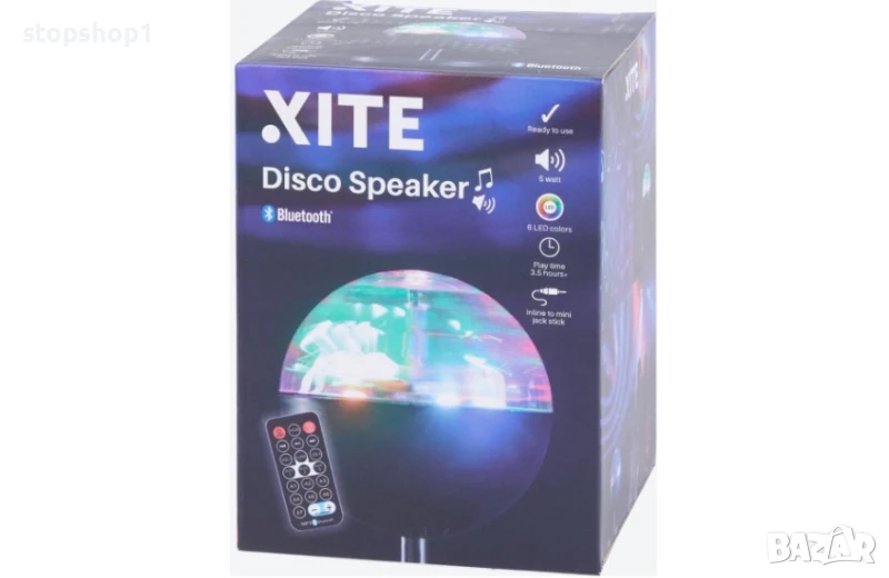Bluetooth диско говорител Xite с дистанционно , снимка 1