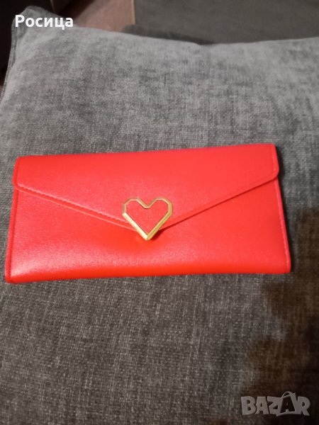 Дамско портмоне в червено , снимка 1