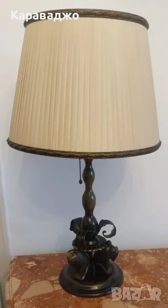 Бронзова лампа, снимка 1