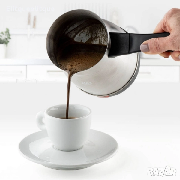 Електрическо джезве Termomax, 600W, 700 мл, метално, снимка 1