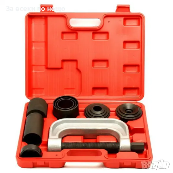 Скоба и втулки за монтаж и демонтаж на лагери и шарнири 9 части StahlMayer, снимка 1