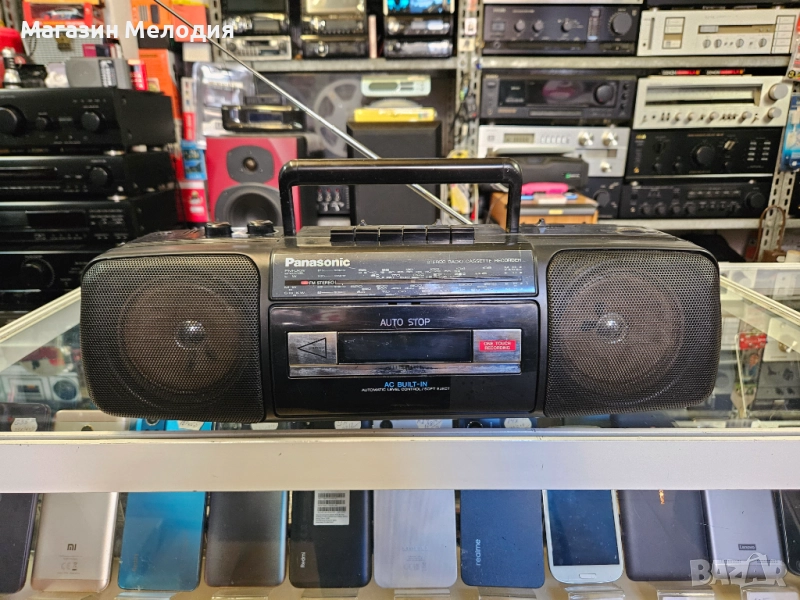 Радиокасетофон Panasonic RX-FS400 Работи само на радио (стрелката на радиото не се движи, но хваща в, снимка 1