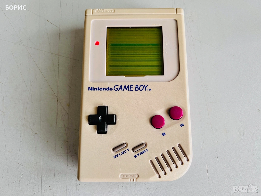 Nintendo GAME BOY DMG-01 (за ремонт / за части) + игра, снимка 1