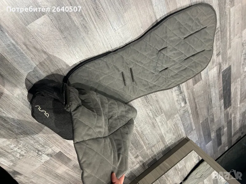 Чувалче NUNA +подарък адаптери за кола Isofix, снимка 1
