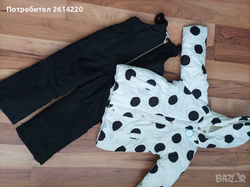 Нов ски комплект 116см 5-6год, снимка 1