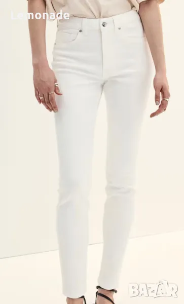 Нови дамски дънки с висока талия С размер, снимка 1