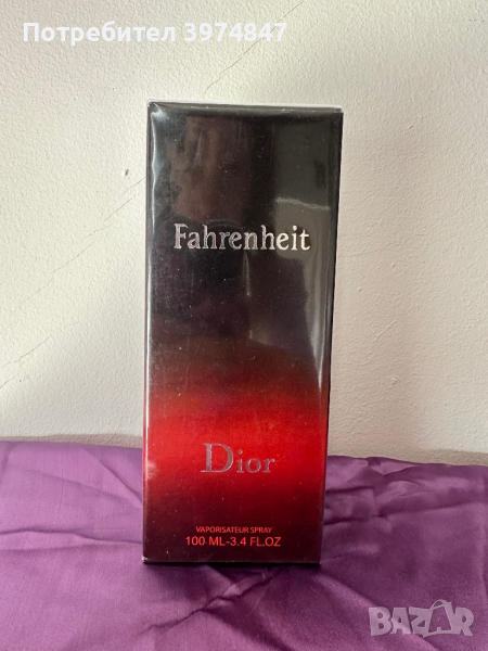 Christian Dior Fahrenheit Парфюм за мъже EDT 100 мл., снимка 1