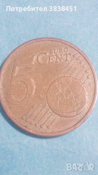 5 евро цент 2009 г.Словенско, снимка 1
