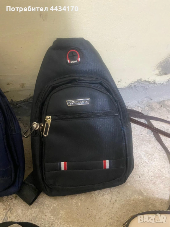 Спешно! Мъжка чанта за рамо JP Jingpin – Черна – Отлично състояние, снимка 1