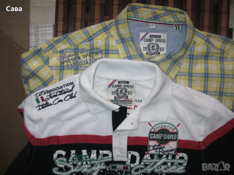 Риза и блуза CAMP DAVID  мъжки,ХЛ, снимка 1
