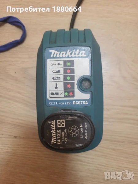 MAKITA 7.2V Li ion, снимка 1