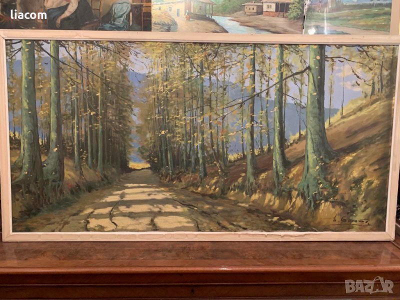 ЛУИС ГАРО (LOUIS GAROT) Белгия МНОГО голяма, УНИКАЛНА, снимка 1