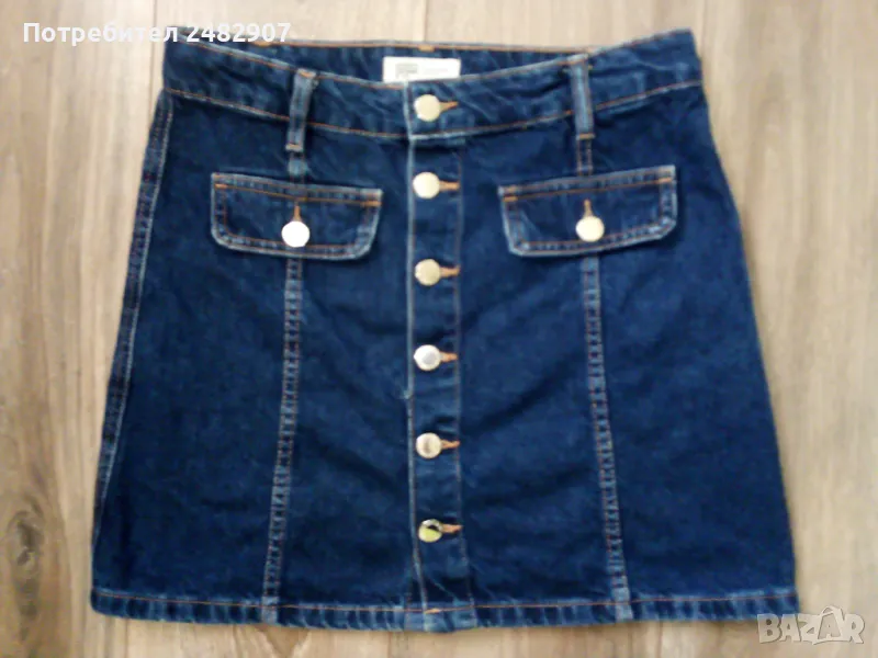Дамска пола - деним, снимка 1