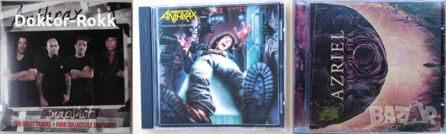 Anthrax & Azriel – оригинални издания (Thrash & hardcore CD)