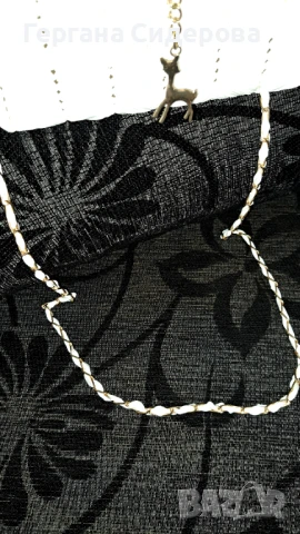 Малка бяла чанта ръчно направена , снимка 7 - Чанти - 51399597