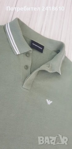 Emporio Armani Cotton Knit Mens Size 50 / L  ОРИГИНАЛ! Мъжка Тениска!, снимка 9 - Тениски - 47357633