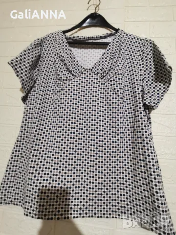 СТРАХОТНА БЛУЗКА НА ТОЧКИ 2XL-3XL