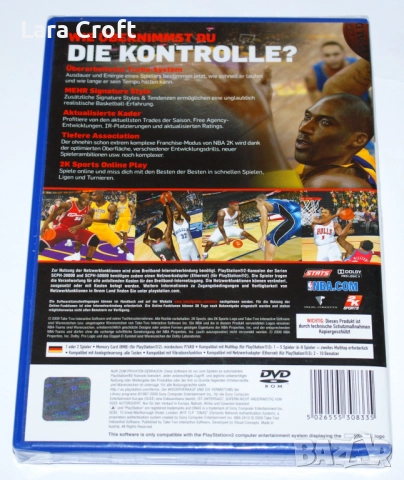 PS2 NBA 2K10 PS2 PlayStation 2 PAL NBA2K10 НОВА, снимка 2 - Игри за PlayStation - 52316228