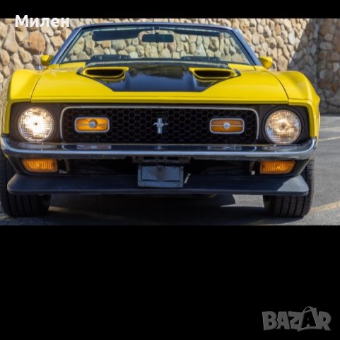 Ляв Мигач Под Предната Броня За Ford Mustang от 1971-1972 Година  Форд Мустанг , снимка 6 - Части - 41204173