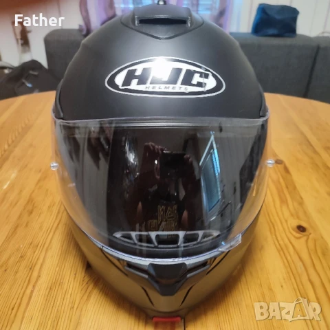 Модуларна каска HJC C91 размер XL, снимка 3 - Аксесоари и консумативи - 51329932