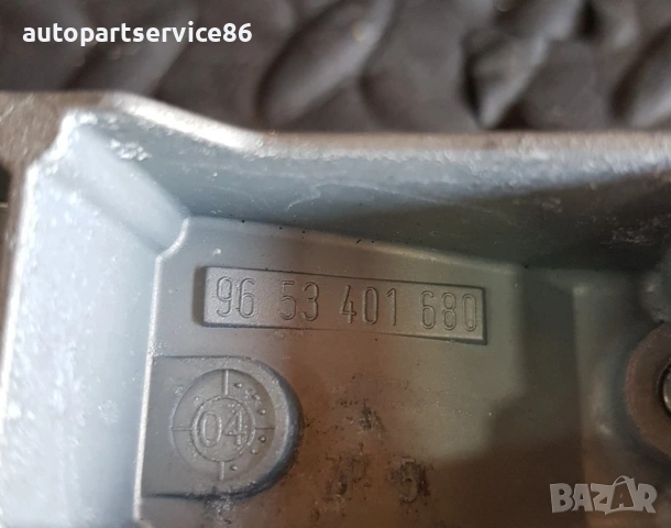 Външна дръжка за задна лява странична врата черен цвят за Peugeot 407 (2003-2008) 9653401680, снимка 3 - Части - 53683654