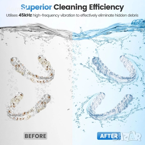 COSICOSY Ултразвукова почистваща машина за фиксатори с 4 режима, 45kHz, снимка 4 - Други - 51890173