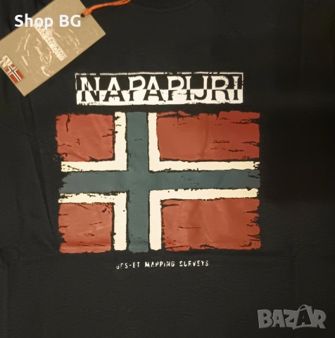 Napapijri Тениски , снимка 2 - Блузи - 53713119