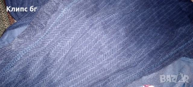 тъмно син слинг на caboo organic cotton 