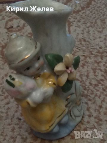Ваза порцелан фигурка 51711, снимка 7 - Фигурки - 52046792