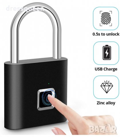 2926 Смарт Катинар с Пръстов Отпечатък, снимка 11 - Други стоки за дома - 34265343