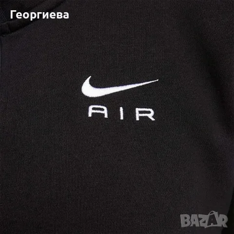 Дамска блуза Nike NSW AIR FLC TOP BLACK, снимка 3 - Суичъри - 55873722