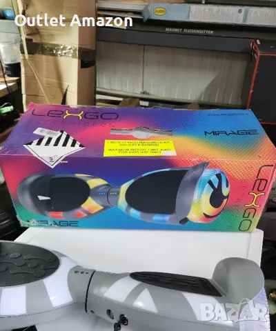 ХОВЪРБОРД 

LEXGO MIRAGE, снимка 3 - Скейтборд, ховърборд, уейвборд - 49665689