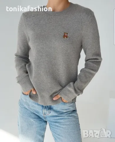 Пуловер с Мече , снимка 4 - Блузи с дълъг ръкав и пуловери - 49085875