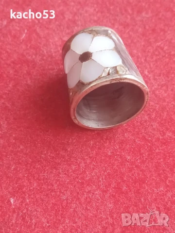 Старинен напръсник със седеф., снимка 8 - Антикварни и старинни предмети - 51350633