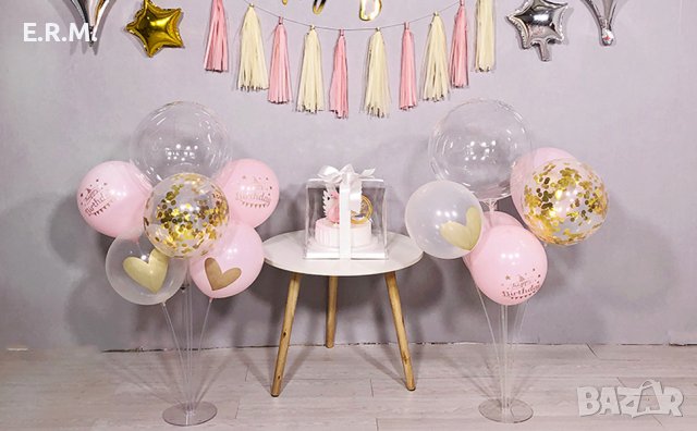 Стойка за балони украса за парти рожден ден сватбена украса декорация за всеки повод, снимка 9 - Други - 41659569