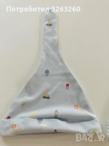 Next - бебешки шапки 4-6м. , снимка 3 - Шапки - 56350533