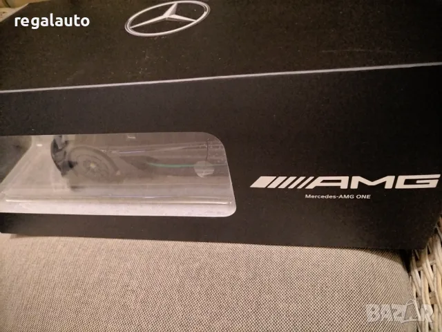 B66961042,умален модел die-cast Mercedes-AMG ONE,AMG hyper black C298 1:18, снимка 6 - Колекции - 48296979