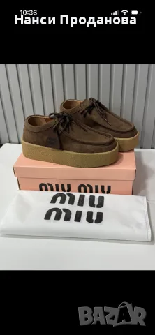 Дамски обувки miu, снимка 2 - Дамски ежедневни обувки - 55717818