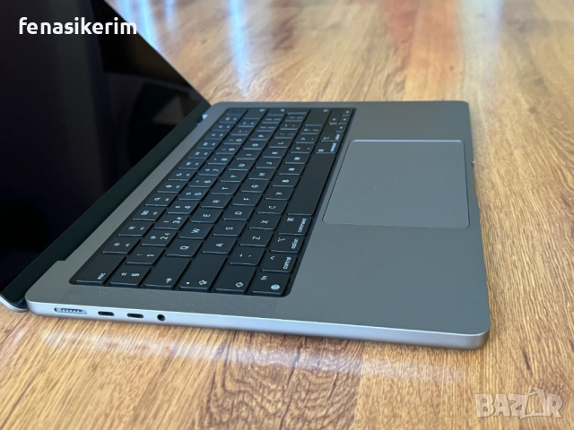 14' Apple MacBook Pro 2021 M1 Pro Space Grey 32GB RAM/512GB SSD/Бат 72 цик., снимка 9 - Лаптопи за работа - 52885408