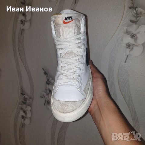 кецове/ маратонки  NIKE BLAZER MID '77 OG QS  номер 42-42,5, снимка 9 - Маратонки - 40727353