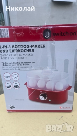 Машина за хотдог и яйцеварка, снимка 5 - Други - 52848636