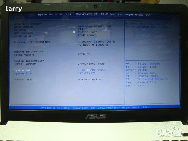 Asus X501A лаптоп на части, снимка 10 - Части за лаптопи - 42010733