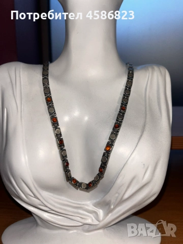 ✨ Сребърен комплект с кехлибар – 3 броя ✨, снимка 2 - Колиета, медальони, синджири - 53150362