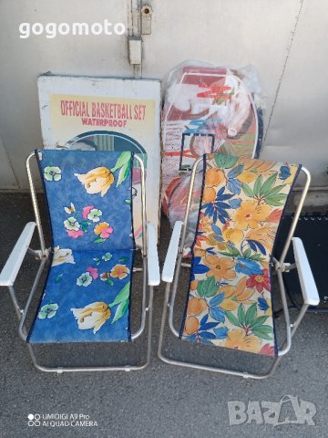 сгъваем алуминиев стол за плаж, шезлонг, туристически стол, снимка 6 - Градински мебели, декорация  - 41620547