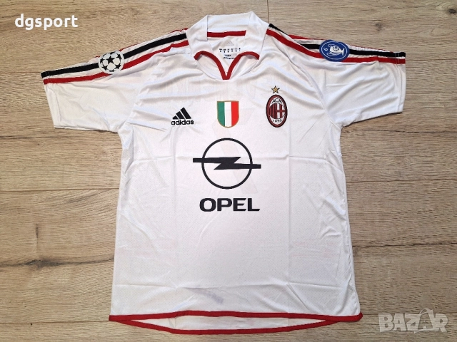 Футболна фланелка на Милан # Андрий Шевченко#7#ретро модел сезон 2004/2005!, снимка 2 - Футбол - 52454852